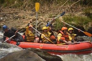 Rafting Seru di Puncak